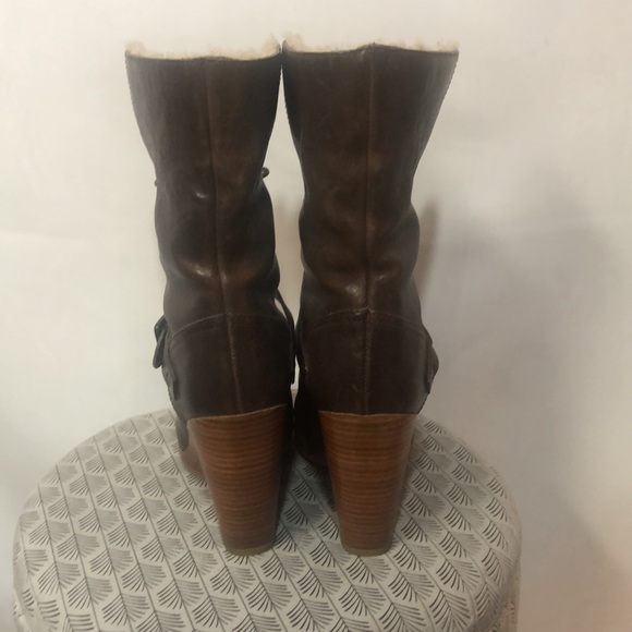 Ugg shearling wedge boots - Picture 5 of 10